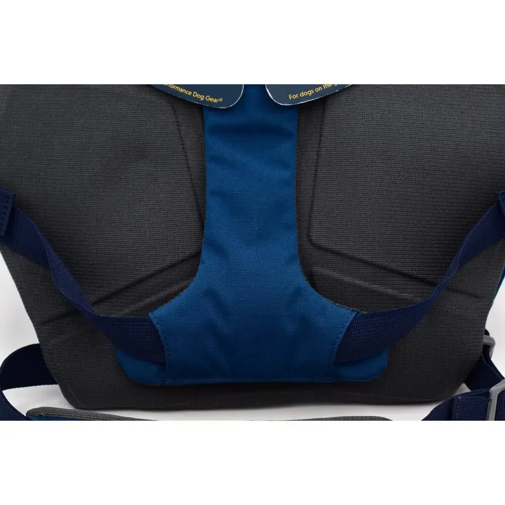 Ruffwear Switchback Dog Back Pack Harness Pockets Reflective Blue Moon S NWT